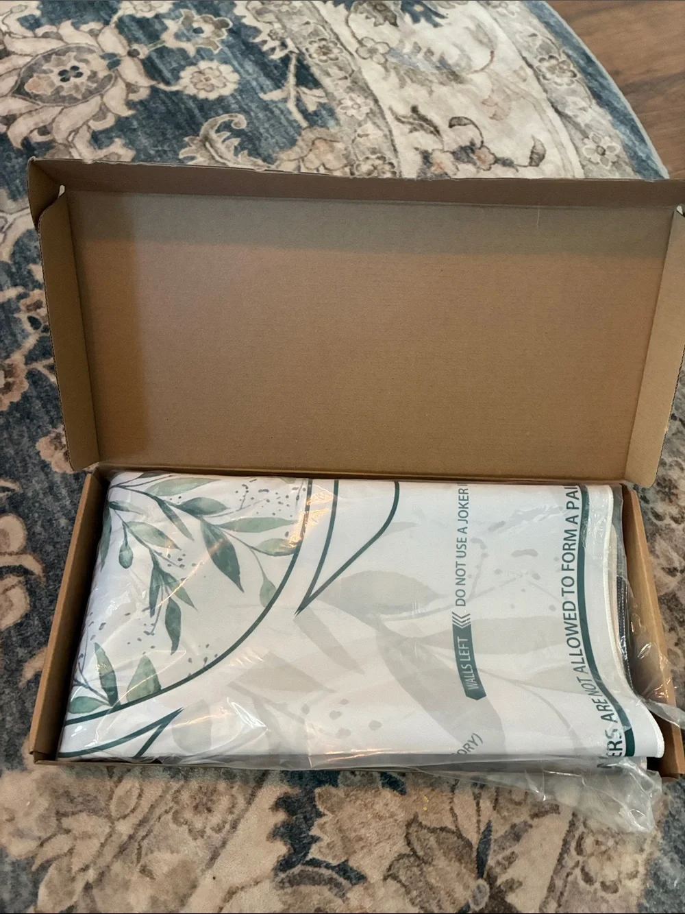 Mahjong Mat-Non-Slip Mahjong Cover With Storage pockets, Deyimmei, 31.5” sq